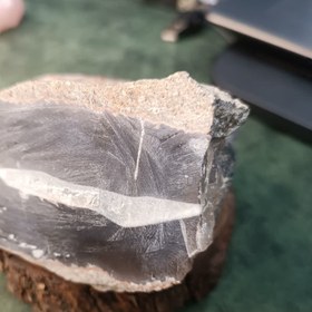 تصویر سنگ راف کوارتز دودی کد542 