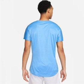 تصویر تی شرت تنیس مردانه نایک Nike Dri-FIT Rafa Challenger- آبی 