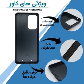 تصویر کاور طرح دختر کد G-053 مناسب برای گوشی موبایل سامسونگ Galaxy A33 / A33 5G مشکی کاور قاب
