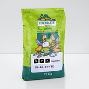 تصویر کود NPK ۲۸-۱۴-۱۴+TE فرمولایف بهاران کیسه 25 کیلویی