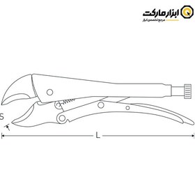 تصویر انبر قفلی اشتایویل مدل 6564 