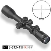 تصویر دوربین تفنگ دیسکاوری مدل HT6-24X44 SFIR FFP 