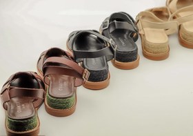 تصویر صندل طبی راحتی زنانه چرم اسپادریل 