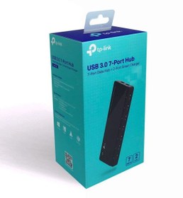 تصویر هاب USB 3.0 نه پورت تی پی لینک مدل UH720 ا Tp-Link UH720 USB 3.0 7-Port Hub with 2 Charging Ports Tp-Link UH720 USB 3.0 7-Port Hub with 2 Charging Ports