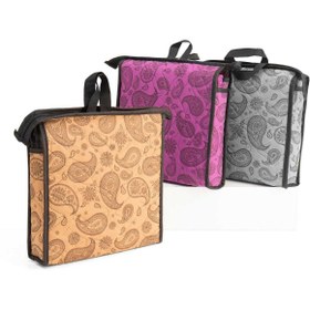 تصویر زیرانداز مسافرتی پارچه ای 2 نفره کیف دار Fabric travel mat for 2 people with a bag