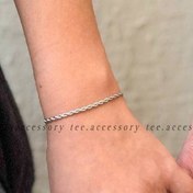 تصویر دستبند طنابی زنانه 