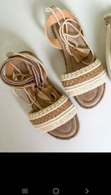 تصویر صندل مکرومه Sandal macrame