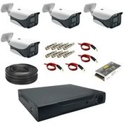 تصویر پکیج ۴ دوربین مداربسته فول اچ دی هوشمند ۴۵۲۲ با دید در شب 