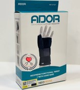 تصویر مچ شست بند دوطرفه نئوپرنی آدور Ador Neoprene Thumb Wrist Splint With Hard bar