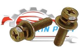 تصویر پیچ گل پخش کن عقب پراید-بسته 10 عددی 