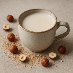 تصویر پودر هات شیر فندق - 1000 گرم 