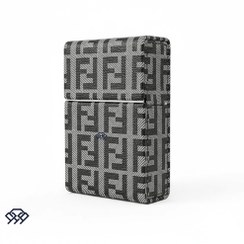 تصویر جاسیگاری چرم طبیعی کد 1 