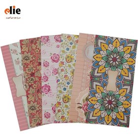 تصویر پاکت پول ترنج مدل گل بسته 5 عددی 