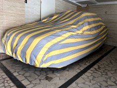 تصویر چادر نخی داخل کرک تویوتا لندکروز (حوله ای) 