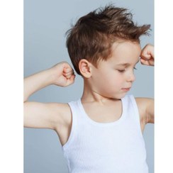 تصویر پک سه تایی رکابی تمام پنبه پسرانه 