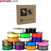 تصویر فیلامنت PETG مشکی یوسو 1.75 میلیمتر یک کیلوگرمی Yousu black PETG 3D printer filament