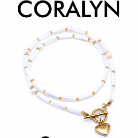 تصویر گردنبند سنگی کورالین 