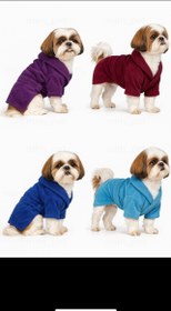 تصویر حوله گرومینگ سگ و حیوانات 