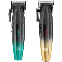 تصویر ماشین اصلاح وی جی آر مدل V-003 با تیغه سرامیک ضد آب و برش مستقیم 