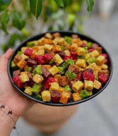 تصویر حبه میوه (۲۰۰ گرمی) - حبه موز Fruit cube