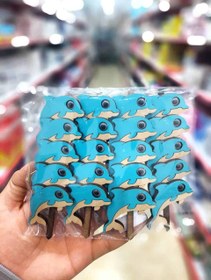 تصویر سرمدادی دلفین چوبی – کد ۴۹۶۰ 