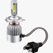 تصویر هدلایت خودرو توبیز سفید یخی 