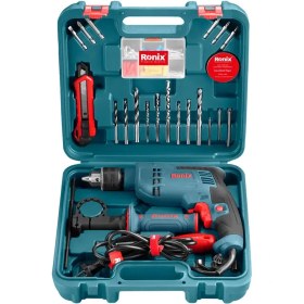 تصویر ست ترکیبی دریل برقی 33 پارچه رونیکس RS-0008 pack drill 33pic ronix RS-0008