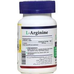 تصویر قرص ال آرژنین هلث برست 60 عددی Health Burst L_Arginine