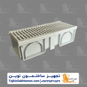 تصویر گاتر طرح نیکول عرض 20 عمق 14 جنس الیاف دار PP 