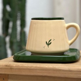 تصویر ماگ کالیگرافی حب درب دار خرید ماگ سرامیکی کالیگرافی حب درب دار