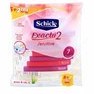 تصویر تیغ اصلاح زنانه 2 لبه شیک مدل Exacta2 مناسب پوست حساس بسته 7 عددی Schick Exacta2 2Blade Women Razor For Sensitive Skin 7Pcs