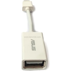 تصویر تبدیل Asus OTG Type-C To USB 5cm Asus USB To Type-C OTG Adapter