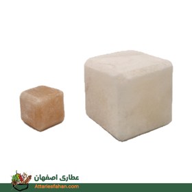 تصویر سنگ نمک مکعبی(کوبیک سنگ) 