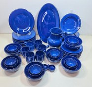 تصویر سرویس شش نفره سفالی 