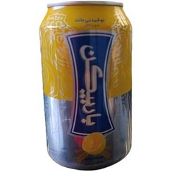 تصویر نوشیدنی قوطی مالت بدون الکل لیمویی باربیکن 