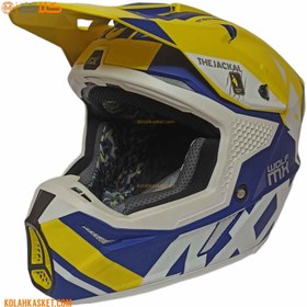 تصویر کلاه کاسکت کراسی اکسیس WOLF-MH | AXXIS Axis motocross helmet WOLF-MH | AXXIS