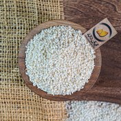 تصویر کنجد سفید بدون پوست مخصوص قنادی (1 کیلوگرمی) ا Hulled Raw Sesaem Seed (1 Kg) Hulled Raw Sesaem Seed (1 Kg)