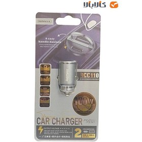 تصویر شارژر فندکی فست ریمکس مدل Rimax madel RCC 110 Car Charger 100W Rimax madel RCC 110 Car Charger 100W Fast Charging