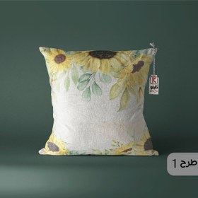 تصویر کوسن کد K451 گلدار