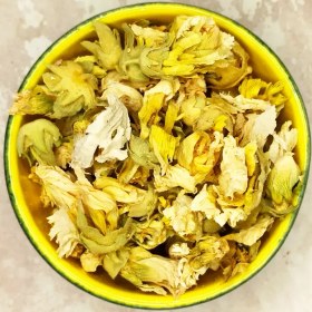 تصویر گل ختمی سفید گل‌جیل 