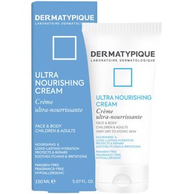 تصویر کرم نرم کننده درماتیپیک پوست خشک و حساس 150 میل Dermatypique Ultra Nourishing Cream 150ml