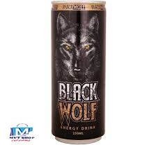 تصویر نوشابه انرژی زا بلک ولف (Black Wolf) حجم 250 میلی لیتری 