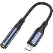 تصویر مبدل لایتنینگ به جک 3.5 میلی متری یسیدو مدل YAU37 NEW 