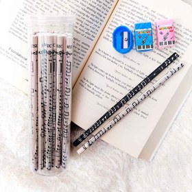 تصویر باکس 36 عددی مداد 