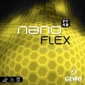 تصویر رویه راکت نانوفلکس 48 Gewo Table Tennis Rubber Model Nanoflex FT 48