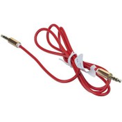 تصویر کابل AUX تسکو مدل TC 93 طول 1 متر Tesco AUX cable model TC 93, length 1 meter