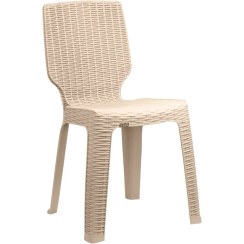 تصویر صندلی پلاستیکی پولاد جودی حصیری 101 judy chair101