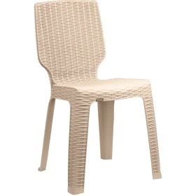 تصویر صندلی حصیری پلاستیکی پولاد جودی judy chair101