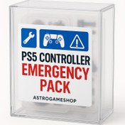 تصویر دسته بازی پلی استیشن ۵ پکیج کامل قطعات مصرفی 