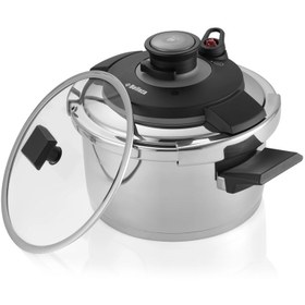 تصویر زودپز بلزا مدل 71202/4 ظرفیت 4 لیتر Belleza 71202/4 Pressure Cooker